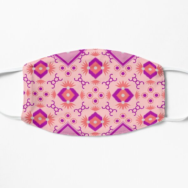 Ethnic pattern for textile, geometry shape. Flat Mask