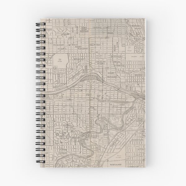 Item preview, Old Calgary Canada Map (1913) Vintage Canadian City Atlas  designed and sold by BravuraMedia.
