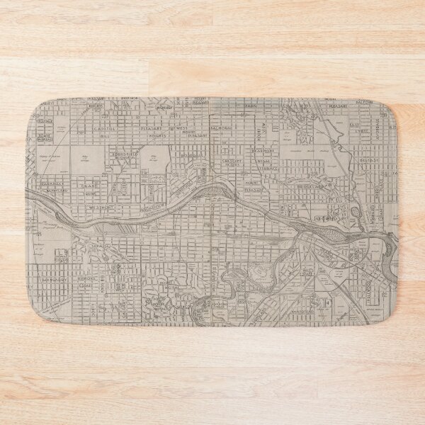 Item preview, Old Calgary Canada Map (1913) Vintage Canadian City Atlas  designed and sold by BravuraMedia.