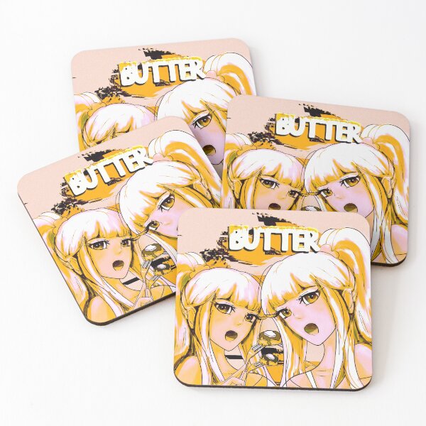 Item preview, BTS Butter anime illustration  designed and sold by luckytiiger.