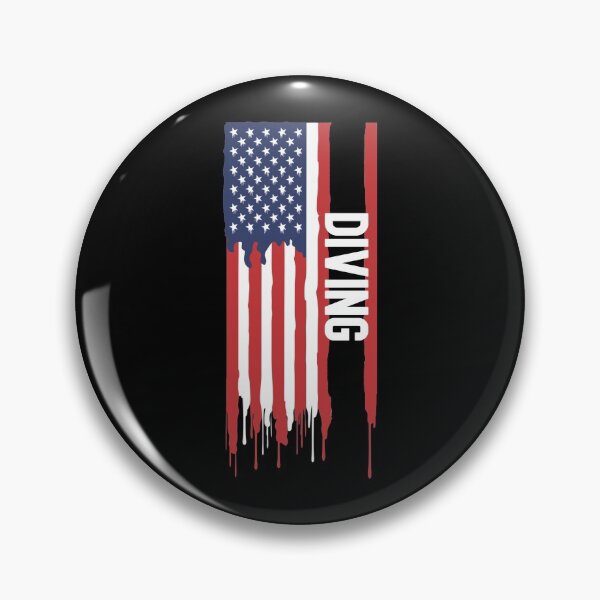 Item preview, American Flag Diving designed and sold by WakeNBake-Tees.