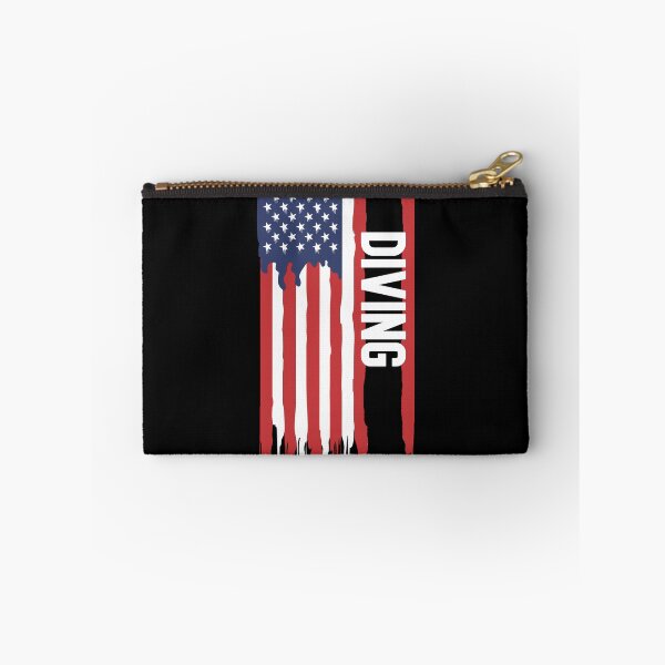 Item preview, American Flag Diving designed and sold by WakeNBake-Tees.