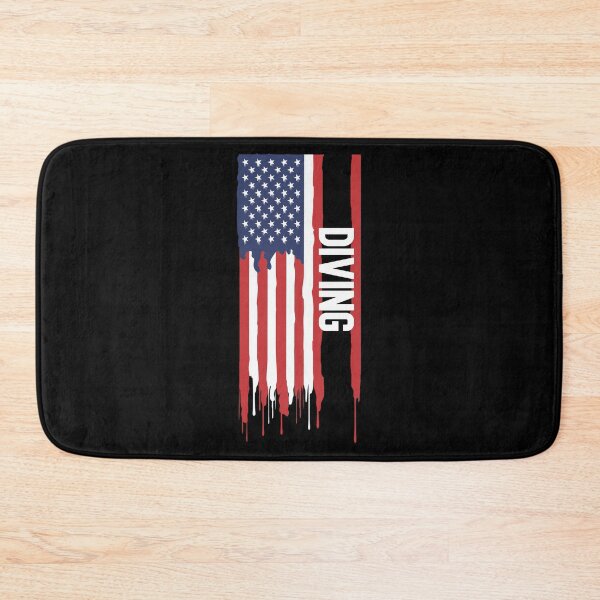 Item preview, American Flag Diving designed and sold by WakeNBake-Tees.