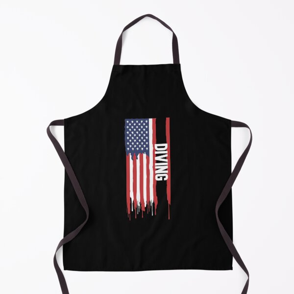 Item preview, American Flag Diving designed and sold by WakeNBake-Tees.