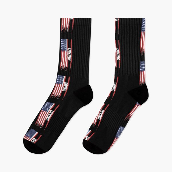 Item preview, American Flag Diving designed and sold by WakeNBake-Tees.