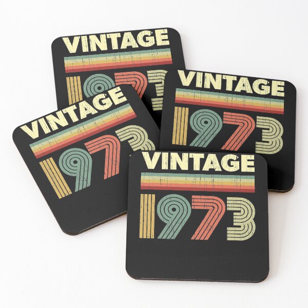 Item preview, 1973 Birthday Vintage Retro 48 years old Design designed and sold by justjonboy.
