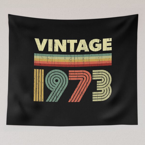 Item preview, 1973 Birthday Vintage Retro 48 years old Design designed and sold by justjonboy.