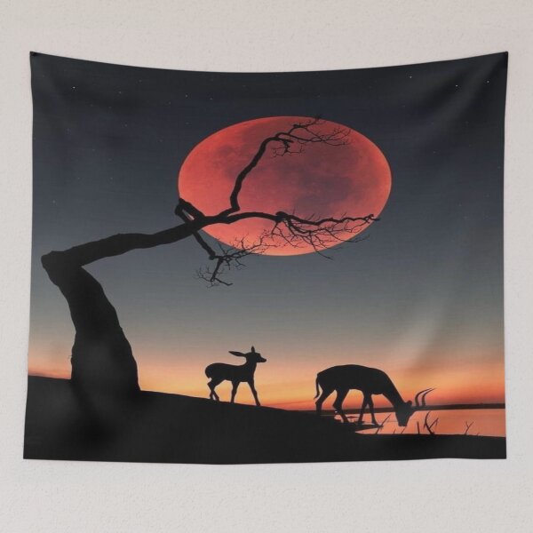Item preview, Wild nature sunset designed and sold by TheHand-art.