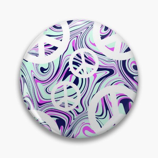 Item preview, Trippy Peace Sign Swirl Pattern designed and sold by ThatsJustJilly.
