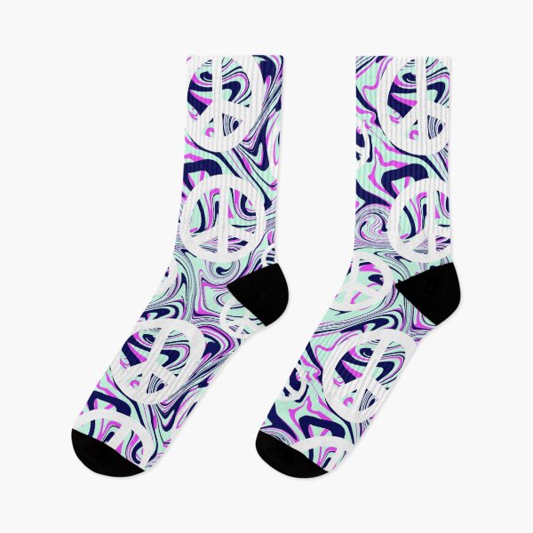 Item preview, Trippy Peace Sign Swirl Pattern designed and sold by ThatsJustJilly.
