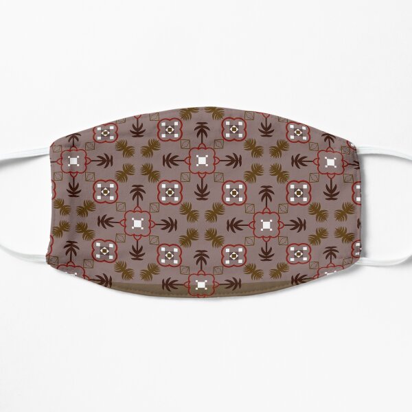 Ethnic pattern for textile, geometry shape. Flat Mask