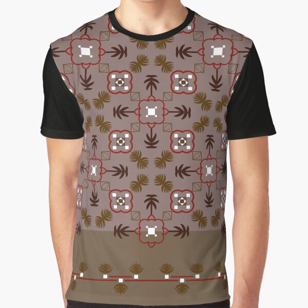 Ethnic pattern for textile, geometry shape. Graphic T-Shirt