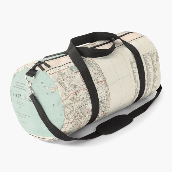 Item preview, Old California Map (1879) Vintage Californian State Atlas designed and sold by BravuraMedia.