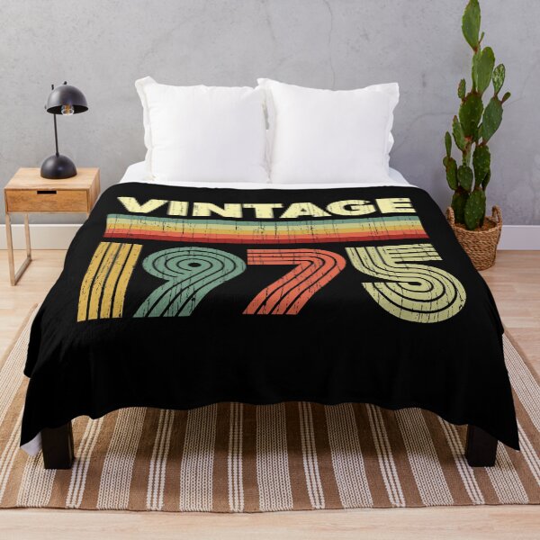 Item preview, 1975 Birthday Vintage Retro 46 years old Design designed and sold by justjonboy.