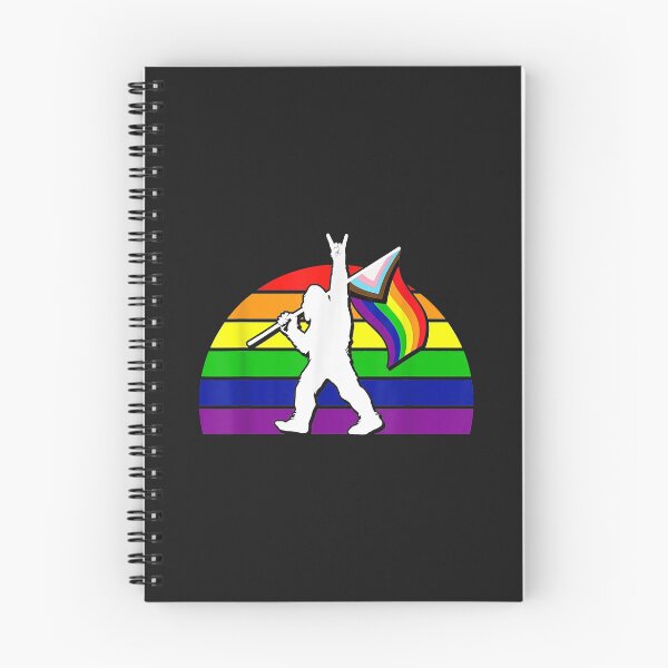 Item preview, Funny Bigfoot Support LGBTQ Gay Pride Flag Rainbow Equality designed and sold by lucpjwel.