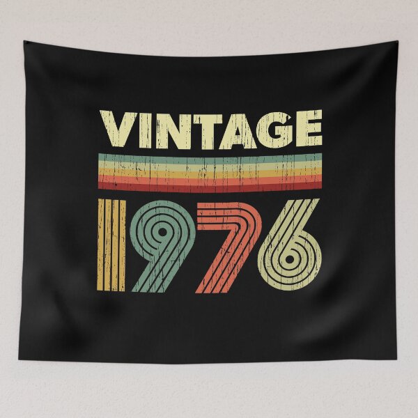 Item preview, 1976 Birthday Vintage Retro 45 years old Design designed and sold by justjonboy.