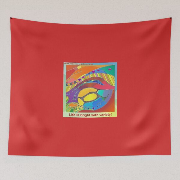 Item preview, Bold Organic Art / Words - Life is Bright with Variety designed and sold by Julia Woodman.