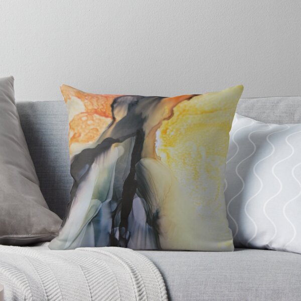 Item preview, Orange alcohol ink  designed and sold by Lauren McMillan.