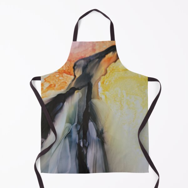 Item preview, Orange alcohol ink designed and sold by Lauren McMillan.