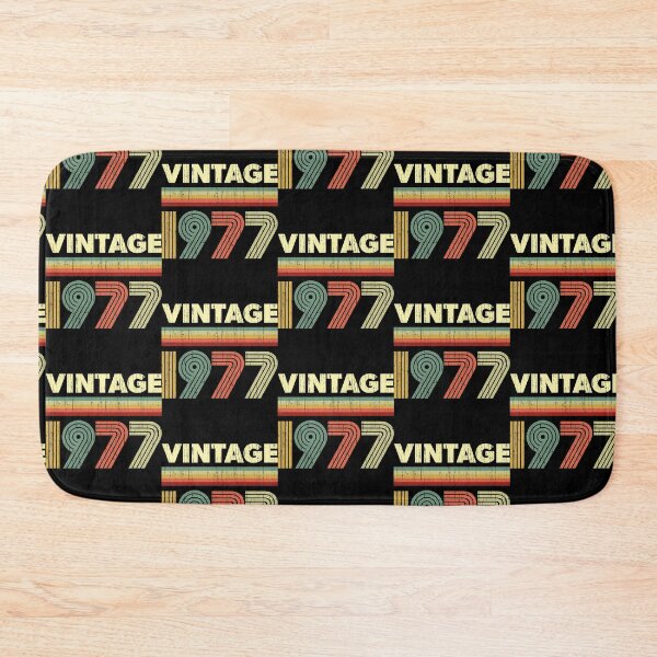 Item preview, 1977 Birthday Vintage Retro 44 years old Design designed and sold by justjonboy.