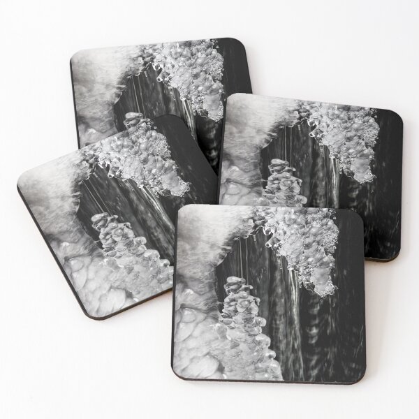 Item preview, Close up of Abstract Detailed Ice Sheet Over Water designed and sold by Stephen Orsillo.