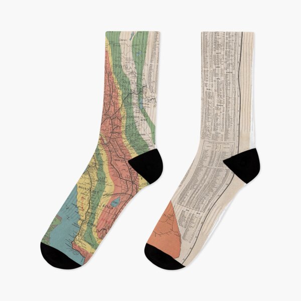 Item preview, Old California Climate Map (1903) Vintage CA Climatology Atlas designed and sold by BravuraMedia.