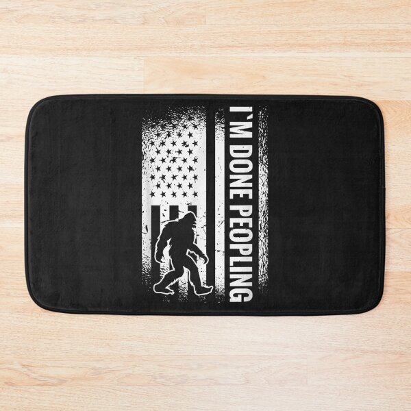 Item preview, Funny Introvert Bigfoot Office Humor Im Done Peopling Copy designed and sold by lucpjwel.
