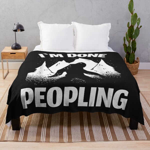 Item preview, Funny Introvert Bigfoot Office Humor Im Done Peopling designed and sold by lucpjwel.