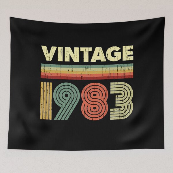 Item preview, 1983 Birthday Vintage Retro 38 years old Design designed and sold by justjonboy.