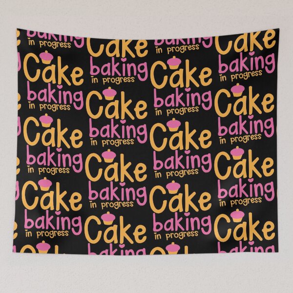 Item preview, Cake baking in progress designed and sold by jazzydevil.