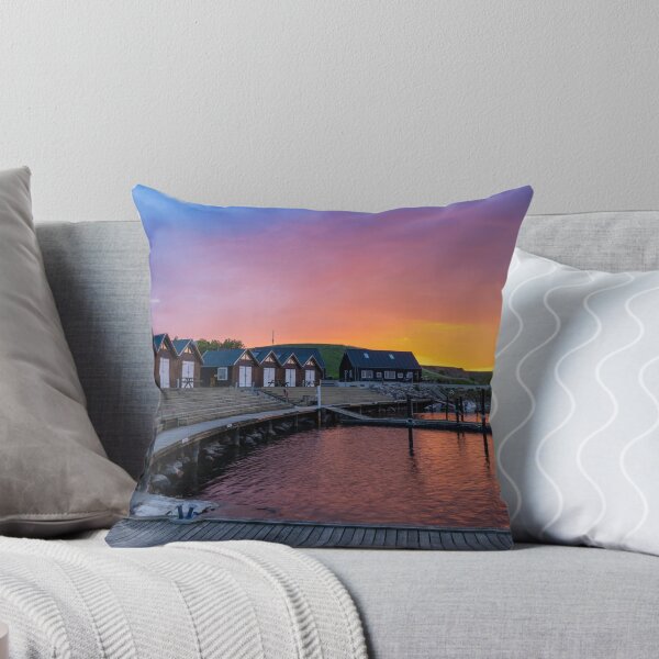 Item preview, Sunset at Ejerslev Havn designed and sold by DiFigianoPhoto.