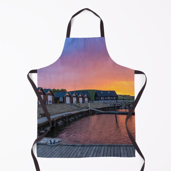 Item preview, Sunset at Ejerslev Havn designed and sold by DiFigianoPhoto.