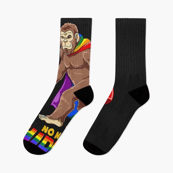 Item preview, Funny LGBTQ Pride Gay Bigfoot designed and sold by lucpjwel.