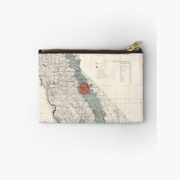 Artikelvorschau, Old California Forest Reserve Karte (1907) Vintage CA Park Preserves Atlas entworfen und verkauft von BravuraMedia.