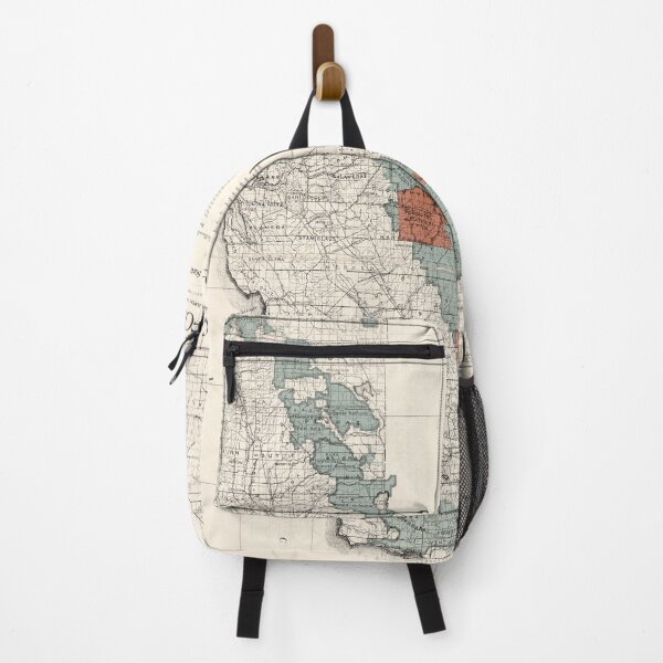 Item preview, Old California Forest Reserve Map (1907) Vintage CA Park Preserves Atlas designed and sold by BravuraMedia.