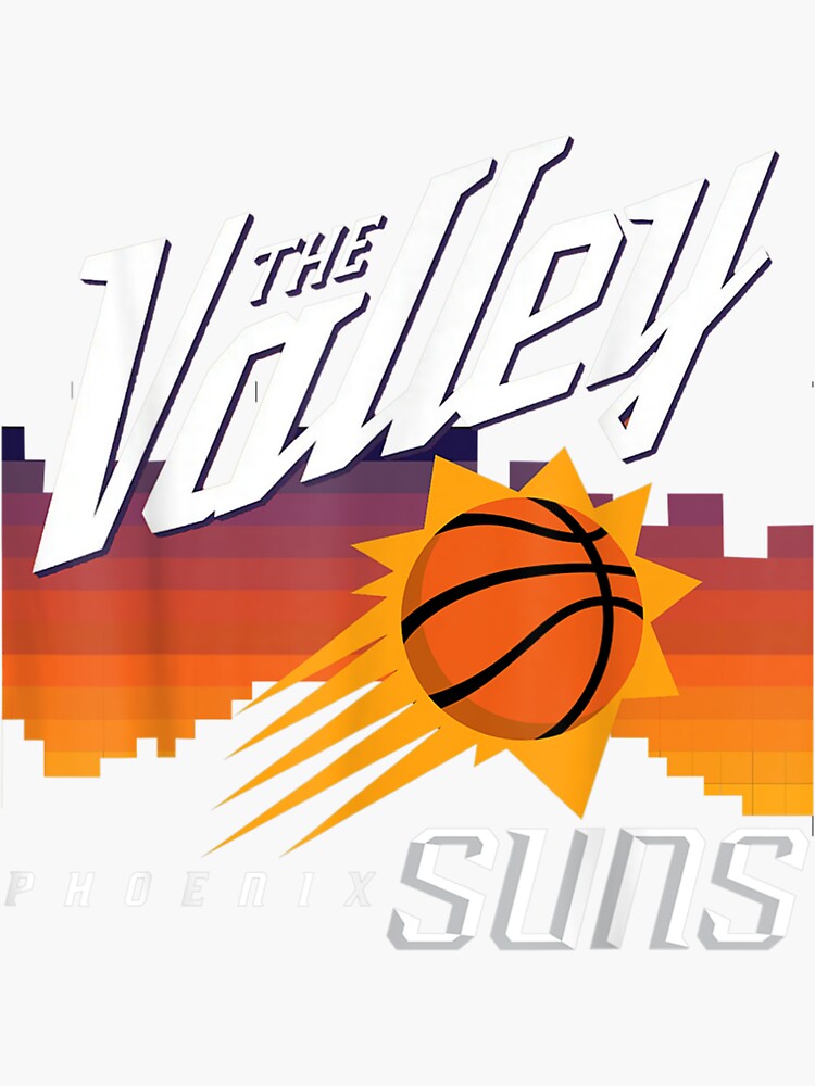 2021 Phoenixs Suns Playoff Rally The Valley Jersey' Sticker