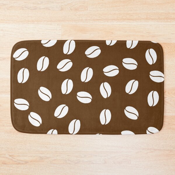 Item preview, Coffee Beans Pattern But White designed and sold by ThisBjmnID.