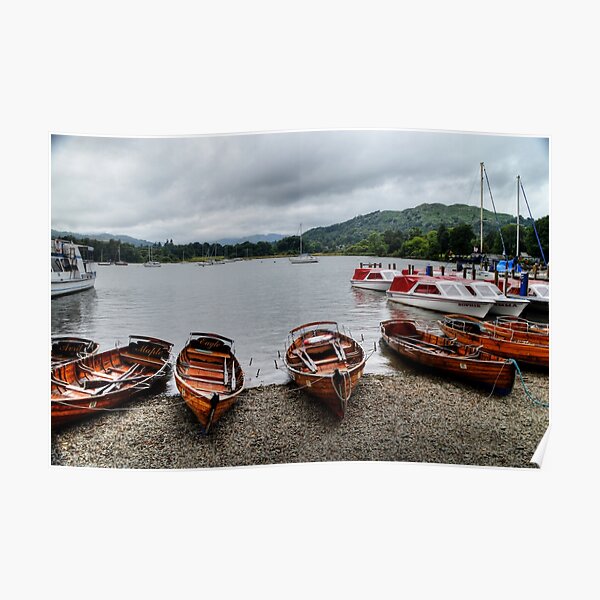 Ambleside Boats Poster