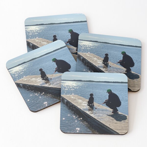 Item preview, Man and dog designed and sold by NorkeyArt.