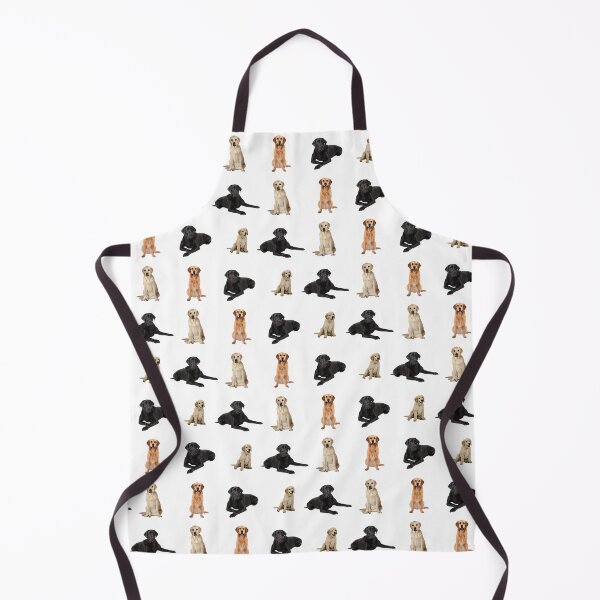 Item preview, Labradors on white background designed and sold by TerenceLacey.