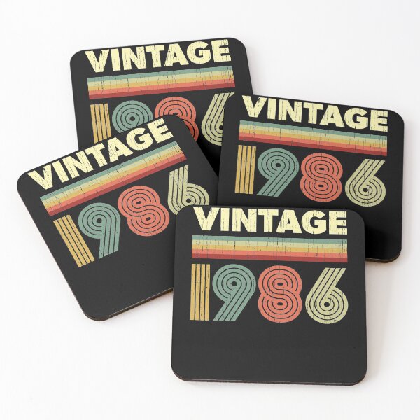 Item preview, 1986 Birthday Vintage Retro 35 years old Design designed and sold by justjonboy.
