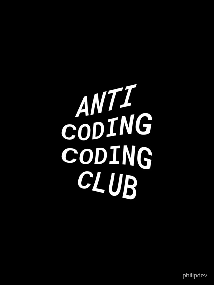 Thumbnail 4 of 4, iPhone Case, Anti Coding Coding Club designed and sold by philipdev.