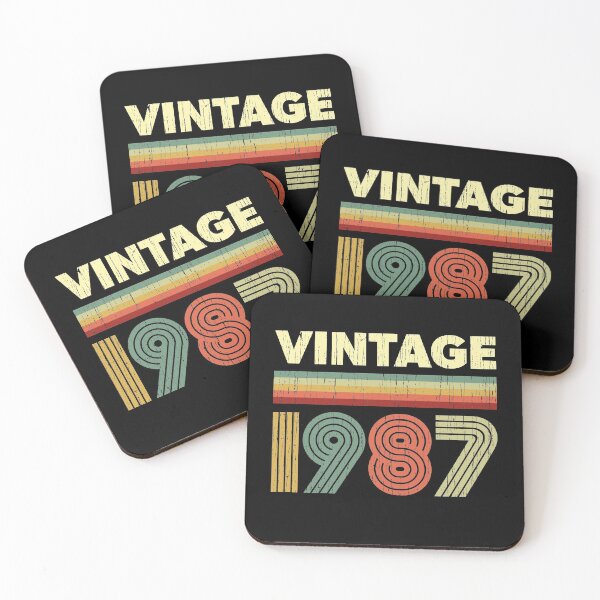 Item preview, 1987 Birthday Vintage Retro 34 years old Design designed and sold by justjonboy.