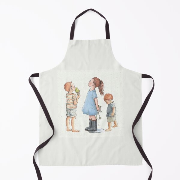 Item preview, Three Red-headed Kids in Summertime, Ice-cream, Frog-Catching Childhood designed and sold by JoyfulWhimsy.