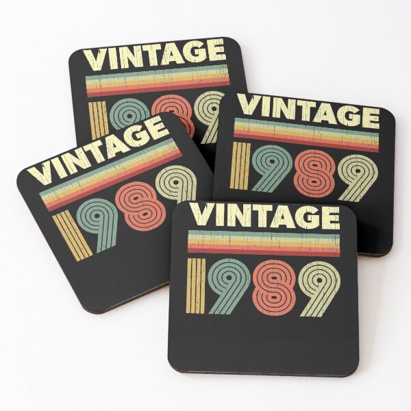 Item preview, 1989 Birthday Vintage Retro 32 years old Design designed and sold by justjonboy.