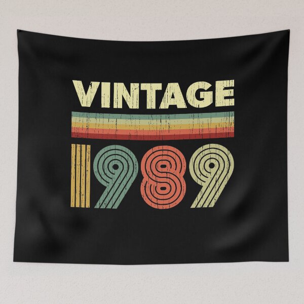 Item preview, 1989 Birthday Vintage Retro 32 years old Design designed and sold by justjonboy.