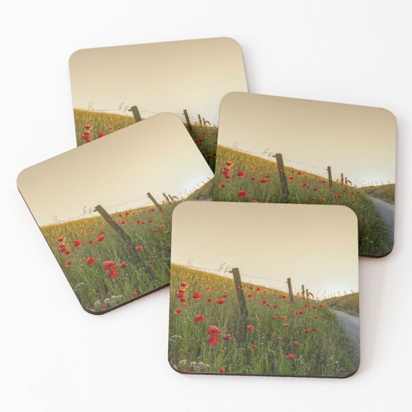 Item preview, Poppy Sunset Path designed and sold by DiFigianoPhoto.