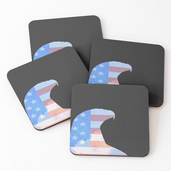 Item preview, Bald Eagle-USA Flag  designed and sold by ASOE.