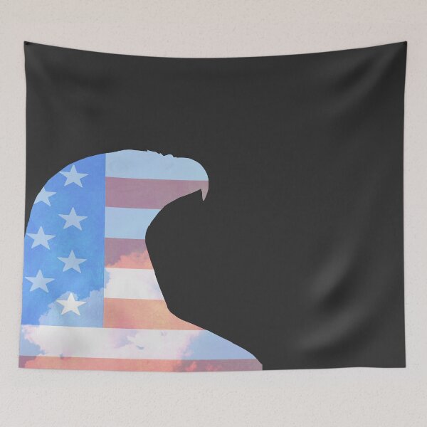 Item preview, Bald Eagle-USA Flag  designed and sold by ASOE.