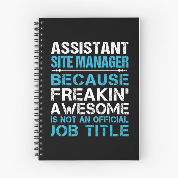 Item preview, Assistant Site Manager T Shirt - Freaking Awesome Gift Item Tee designed and sold by oersjacque.